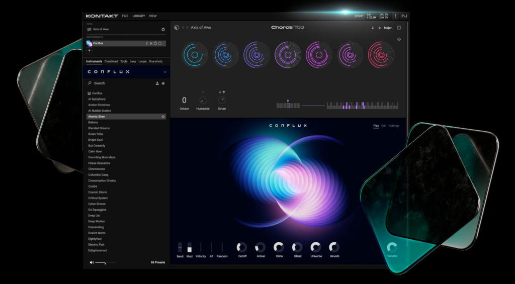Die Vollversion von Kontakt bietet umfassende Möglichkeiten für virtuelle Sample-Instrumente