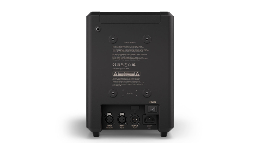 Die Anschlüsse auf der Rückseite