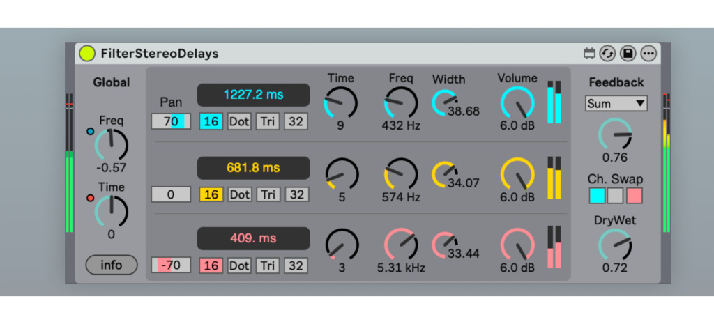 Filter Delays von Robert Henke