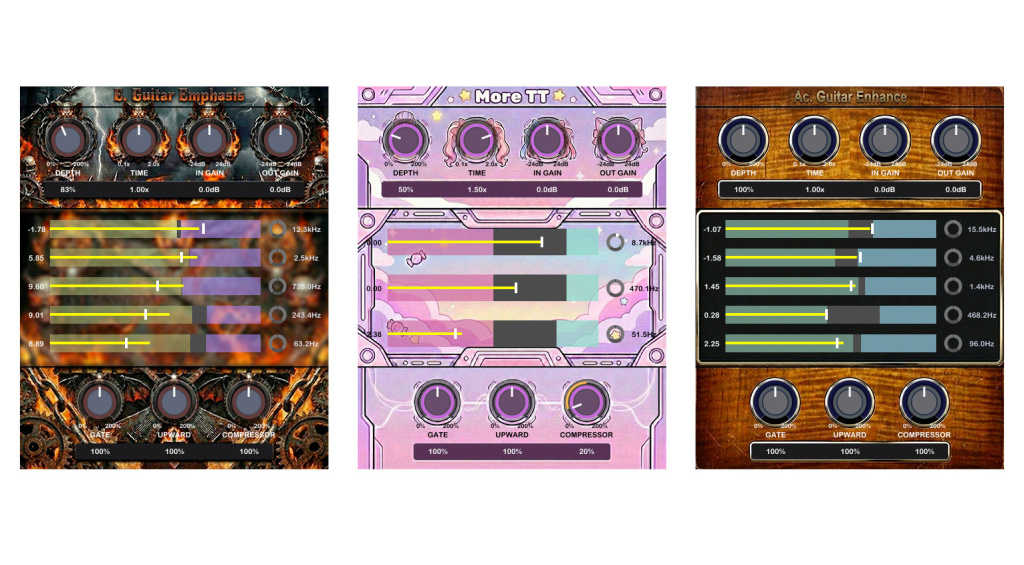 Der Compact Mode lässt dich deinen eigenen Dynamik-Effekt zusammenstellen
