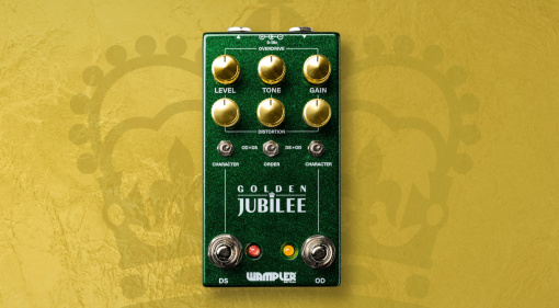 Wampler Golden Jubilee: Crunch trifft Zerre in einem Pedal