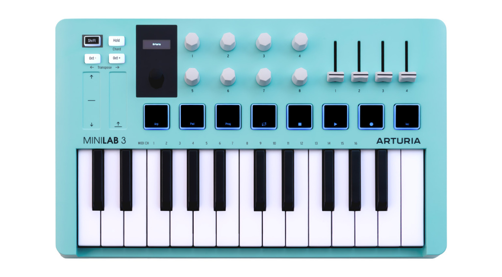 Arturia MiniLab 3 Aquamarine