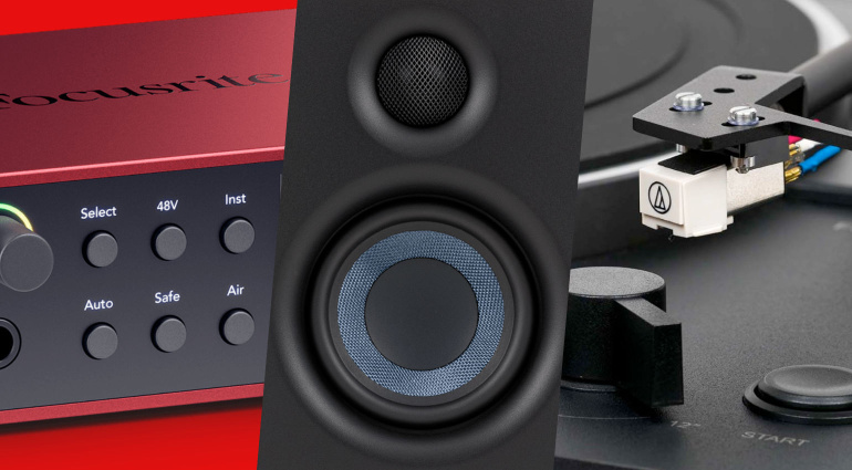 Focusrite, PreSonus, Thorens: 3 coole Deals der Woche