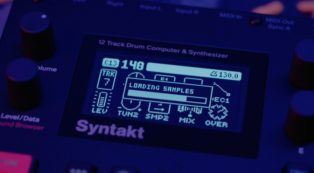 Das Elektron Syntakt 1.40 Update macht das Abspielen von Samples möglich – allerdings mit Einschränkungen
