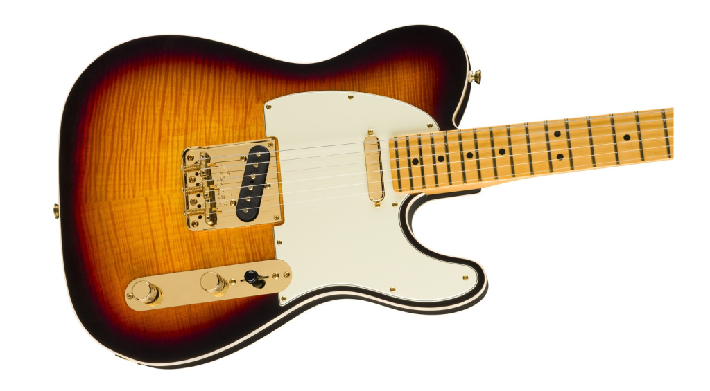 Mit der 75th Anniversary Telecaster feiert Fender eine Reise durch die Geschichte der E-Gitarre und verbindet moderne Features mit zeitlosem Design.