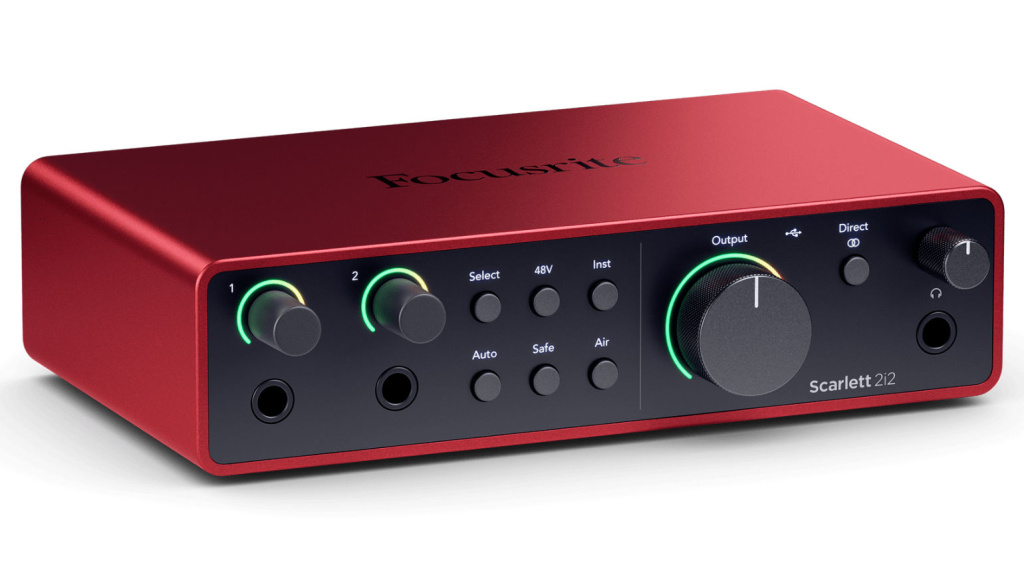 Focusrite Scarlett 2i2 4th Generation