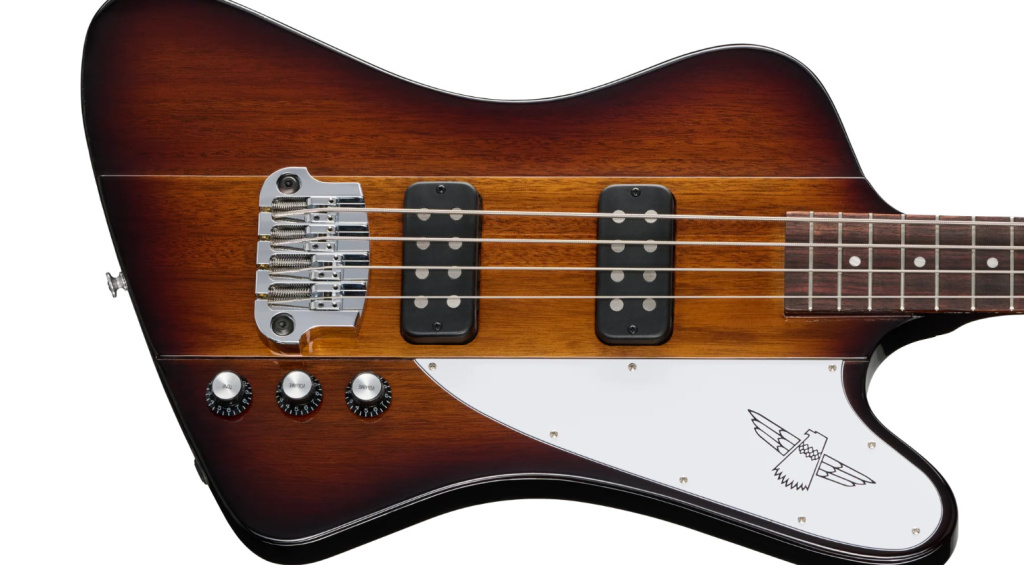 Bass Humbucker und Hipshot-Supertone-Bridge uf Tobacco-Body