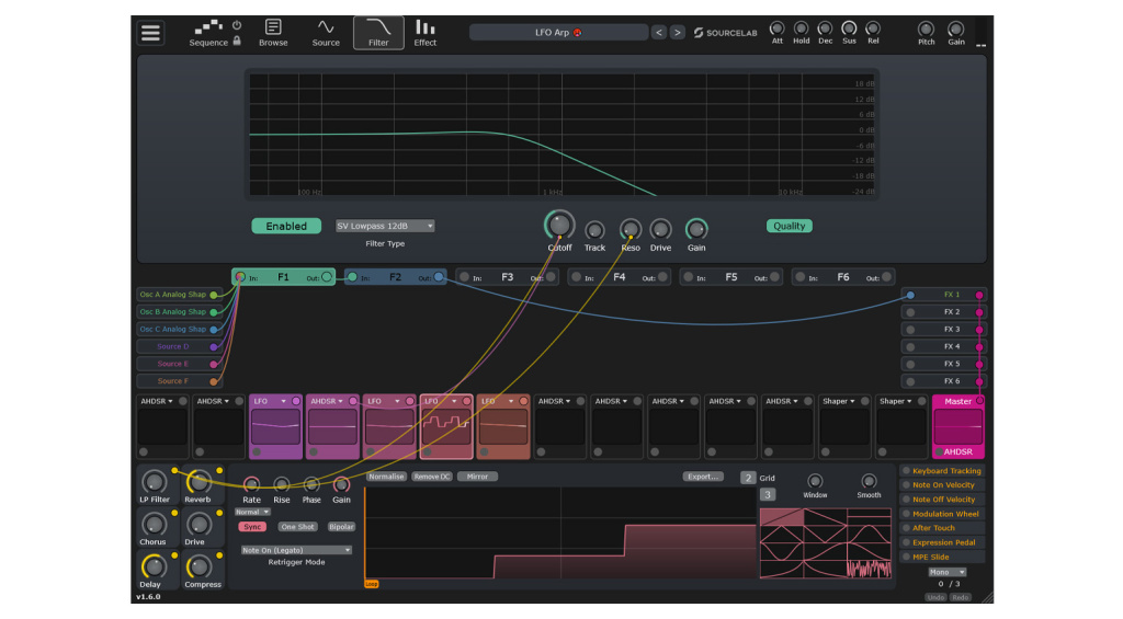 Initial Audio SourceLab
