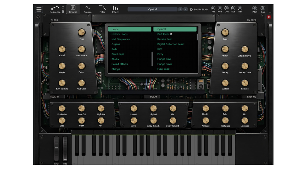 Initial Audio SourceLab