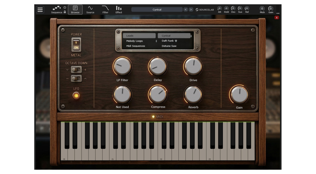 Initial Audio SourceLab