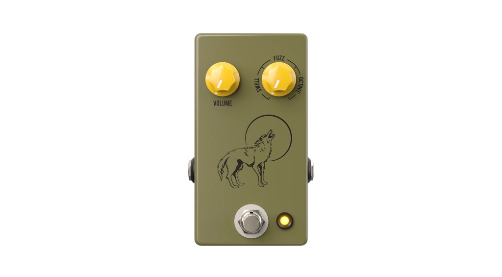 Das JHS Coyote Octave Fuzz-Pedal besitzt nur zwei Regler, liefert aber charakterstarke Fuzz-Sounds vom Feinsten!