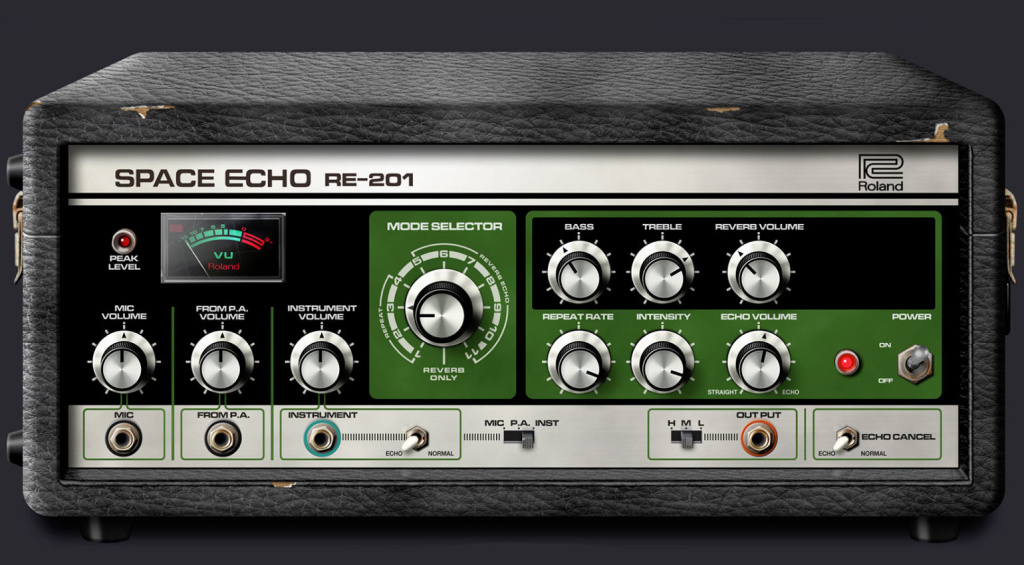 Space Echo Alternative von Roland selbst: Das RE-201 Space Echo Plugin