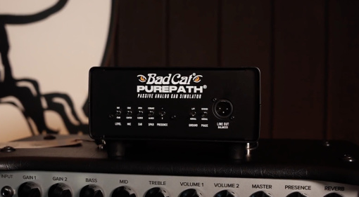 Der neue Bad Cat PurePath arbeitet passiv und voll analog, ganz ohne Schnickschnack und klingt wie ein echter Lautsprecher.