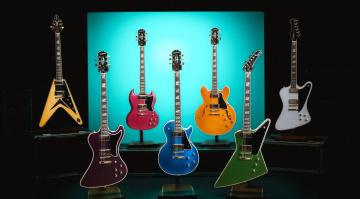 Die Epiphone Futura-Serie präsentiert alle ikonischen Modelle mit tollen Features, guten Hölzern und attraktiven Farben!