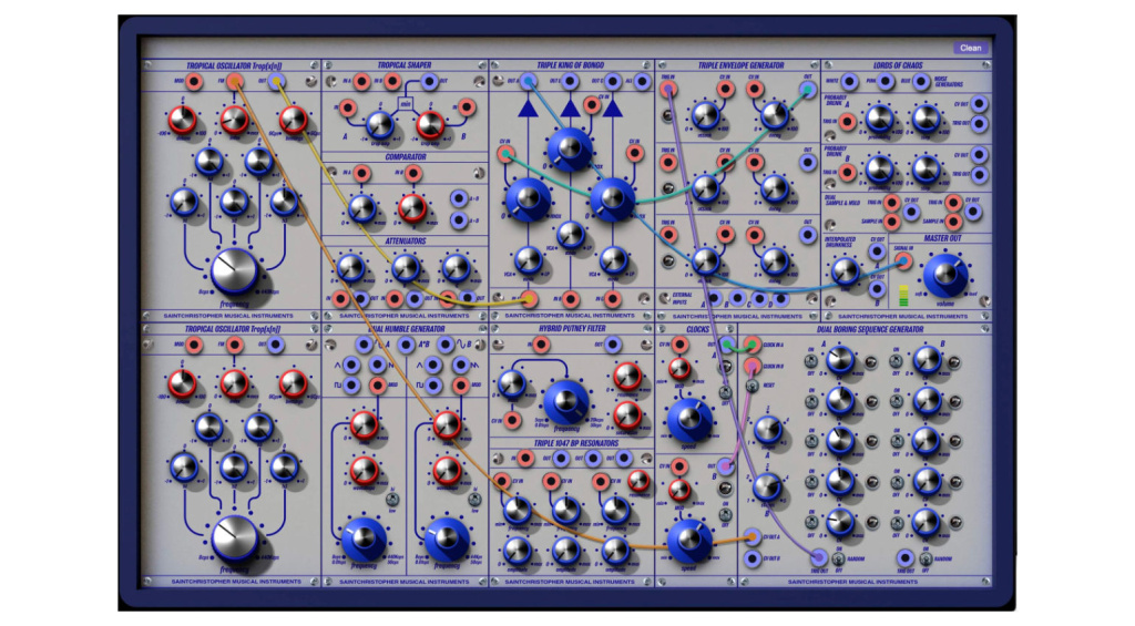 Der The Eye Of Horus Synthesizer in Homework