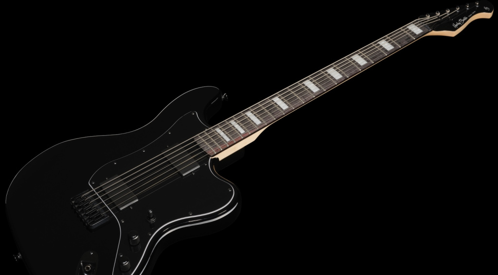 Die Harley Benton JA-Baritone HH konzentriert sich auf das Wesentliche: erweiterter Tonumfang, satte Tiefen und klassischer Offset-Style.