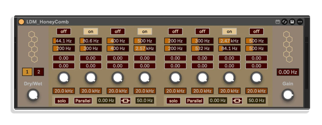 Honeycomb für Ableton Live mit Max For Live