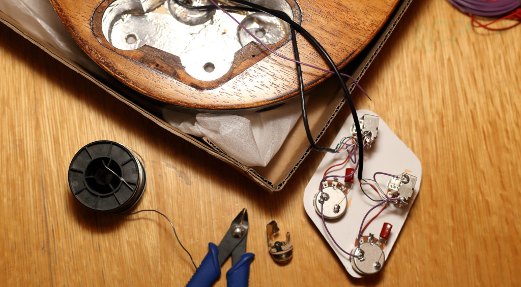 Treble Bleed Mod oder 50s Wiring: Löten muss geübt sein