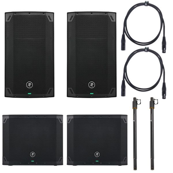 Mackie Thump 12v4/15SV4 Power Bundle 