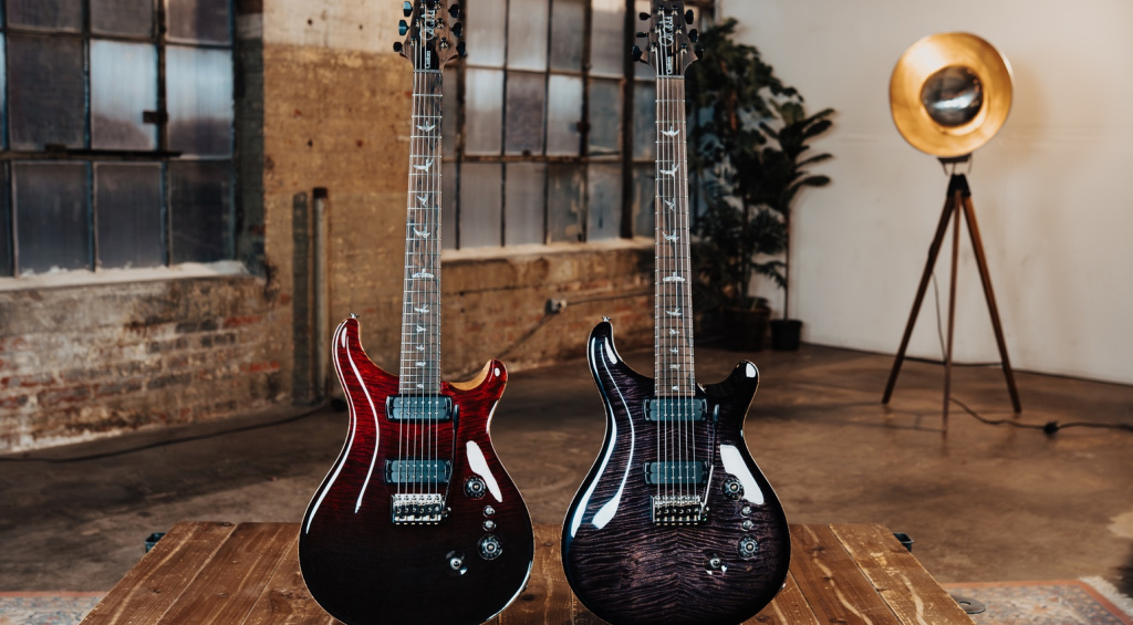 Bei den PRS Mango Top Limited Edition-Gitarren handelt es sich um bestehende Modelle mit einer exklusiven Korpusdecke aus Mangoholz.