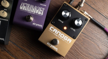 Das Strymon Canoga Silicon Fuzz liefert feinste Vintage-Fuzz-Sounds. Der 100% analoge Schaltkreis verspricht überzeugende Ergebnisse!