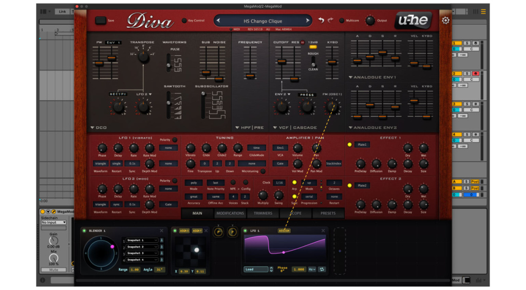 MegaMod kann beliebige Parameter deiner Plugins umfangreich modulieren
