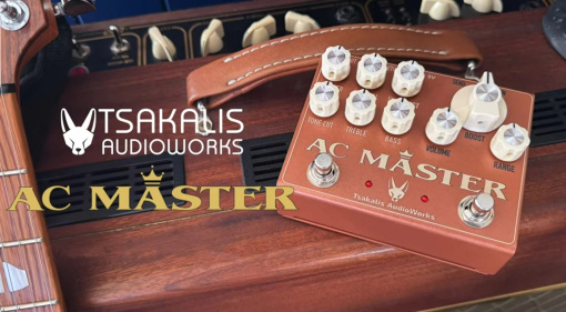 Mit dem Tsakalis Audioworks AC MASTER holt ihr euch die Sounds von Brian May oder Rory Gallagher auf euer Pedalboard.