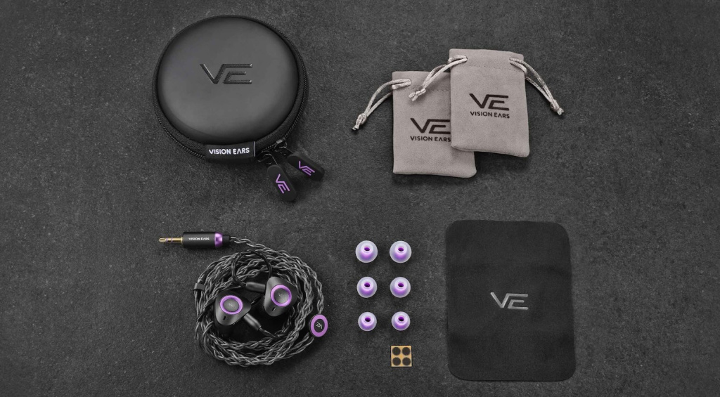 Der Lieferumfang der GO live! IEMs