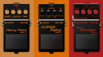 BOSS Effects Pedals Plugin: Es wird laut mit HM-2 Heavy Metal, HM-3 Hyper Metal und MZ-2 Digital Metalizer!