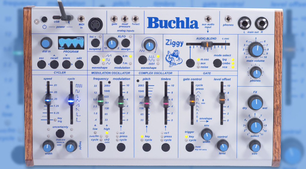 Buchla Ziggy - rein analog synthesizer