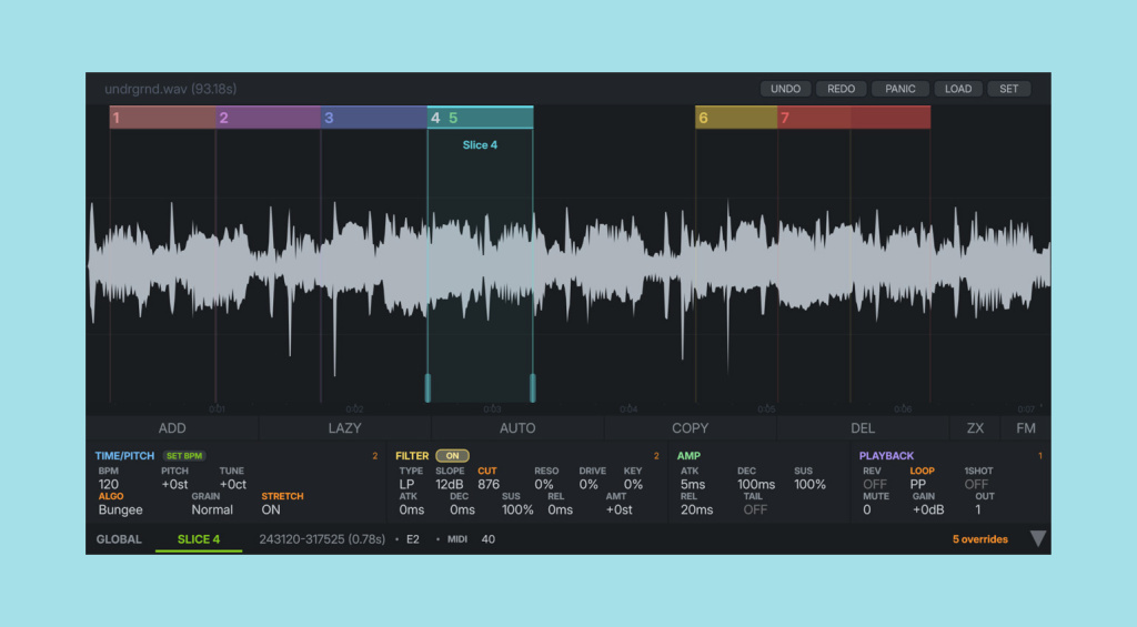 tucktuckg00se INTERSECT: Freeware Sample Slicer Instrument