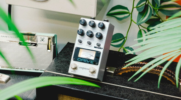 Empress Effects Drive Overdrive: Edel-Zerre mit VU-Meter