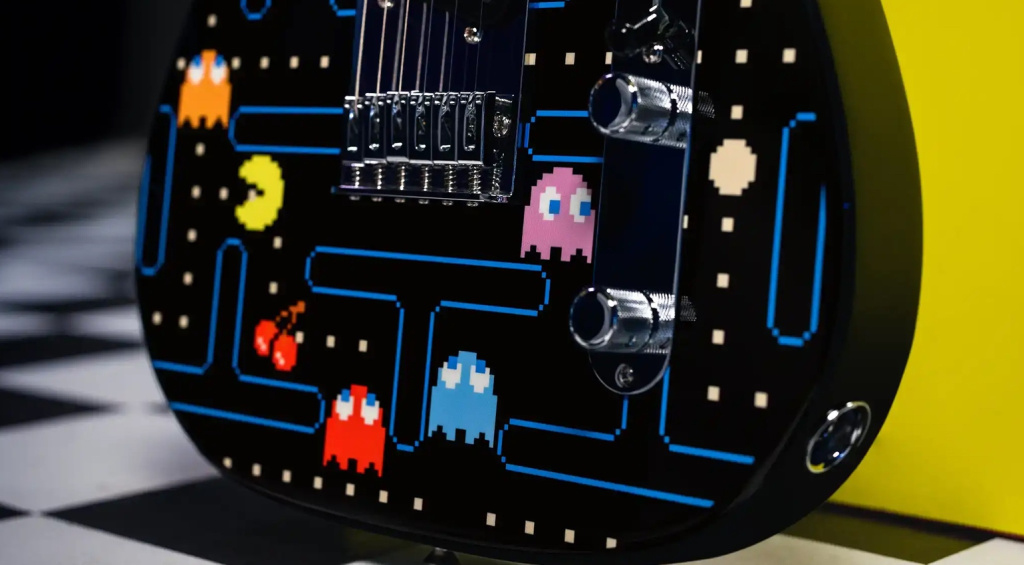 Mit der Limited Edition und Web-Exclusive Fender PAC-MAN Player II Telecaster werden zwei Popkultur-Ikonen zusammengeführt.