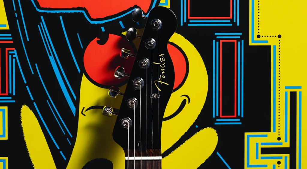 Mit der Limited Edition und Web-Exclusive Fender PAC-MAN Player II Telecaster werden zwei Popkultur-Ikonen zusammengeführt.