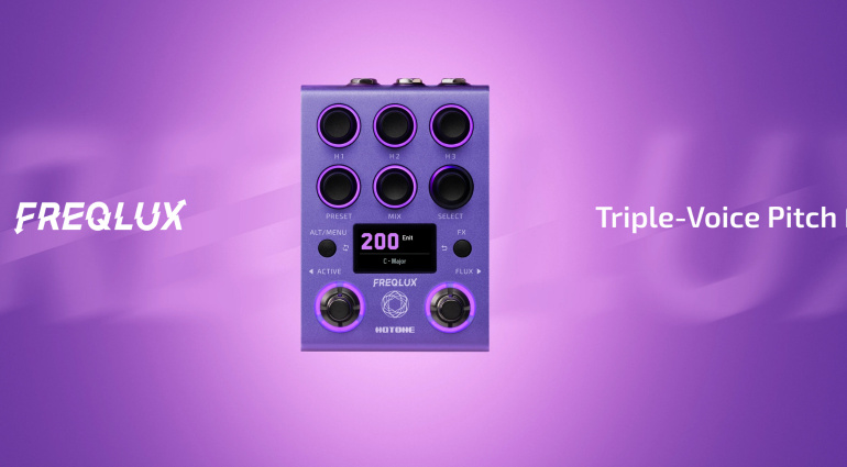 Hotone Freqlux: Weit mehr als ein polyphoner Pitchshifter