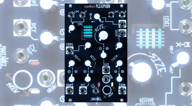 Make Noise x Tom Erbe Plexiphon: Stereo-Raumeffekt zwischen Reverb und Echo für Eurorack
