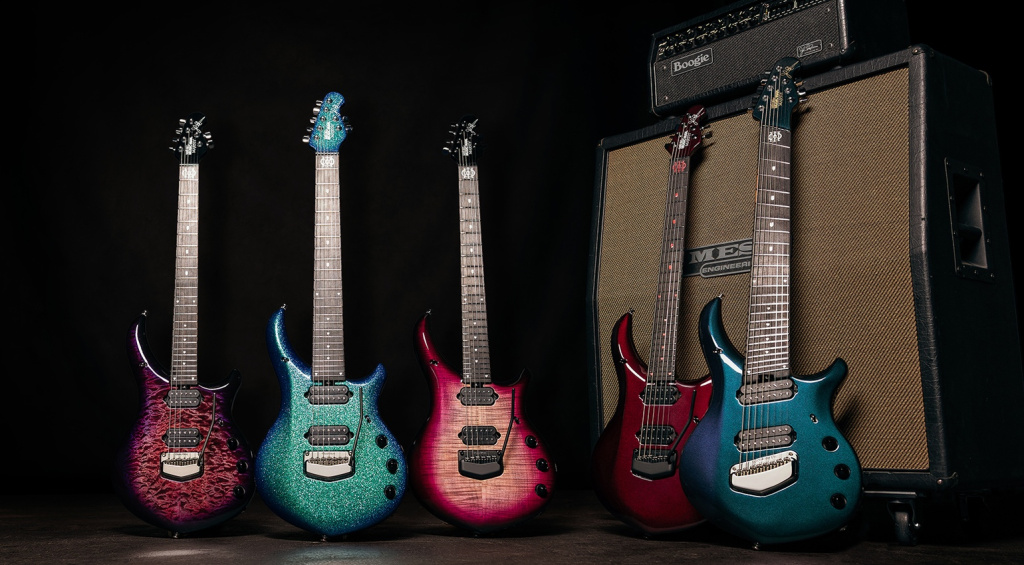 Mit der Music Man Majesty Premium Select erhält das Signature-Modell von Dream-Theater-Gitarrist John Petrucci eine Neuauflage.