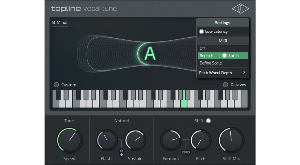 Universal Audio UAD Topline Vocal Tune