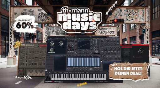 Starke Software-Deals bei den Thomann Music Days 2026 im Sommer-Sale