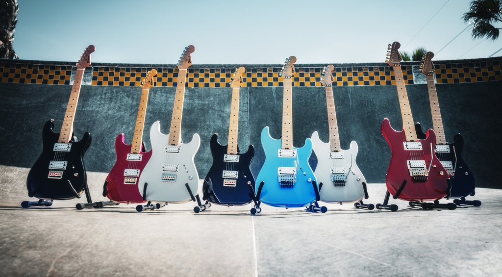 Die Charvel American Neo Classic-Serie basiert auf dem San-Dimas-Modell, das den Look und Sound der 1980er Jahre maßgeblich mitgeprägt hat.