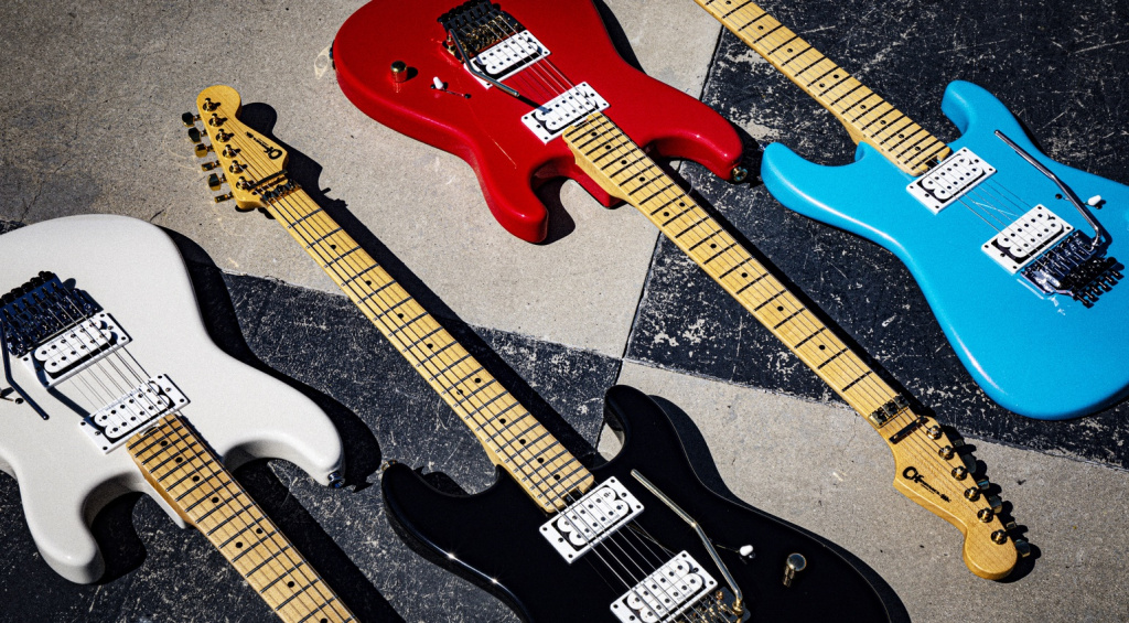 Die Charvel American Neo Classic-Serie basiert auf dem San-Dimas-Modell, das den Look und Sound der 1980er Jahre maßgeblich mitgeprägt hat.