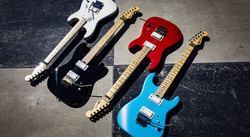 Die Charvel American Neo Classic-Serie basiert auf dem San-Dimas-Modell, das den Look und Sound der 1980er Jahre maßgeblich mitgeprägt hat.