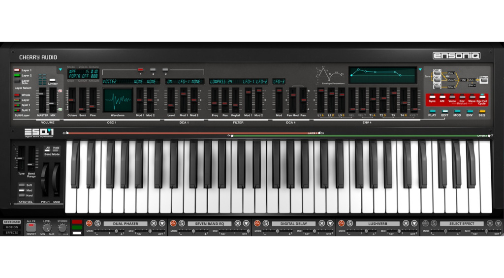 Cherry Audio Ensoniq ESQ-1