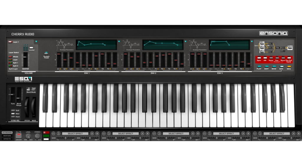 Cherry Audio Ensoniq ESQ-1
