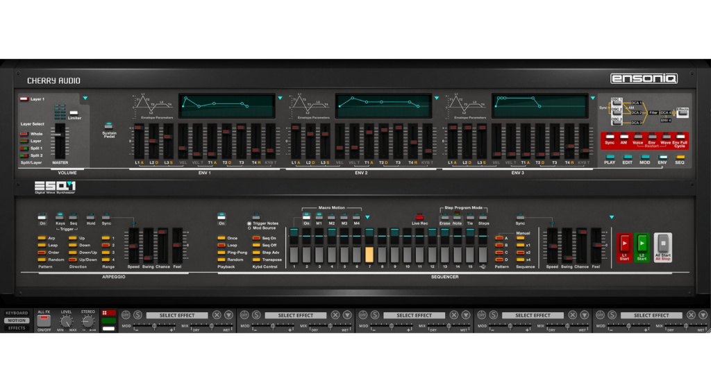 Cherry Audio Ensoniq ESQ-1