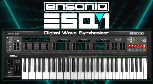 Cherry Audio veröffentlicht Ensoniq ESQ-1: Der unterschätzte Hybrid-Klassiker aus 1986 als offizielles Plugin