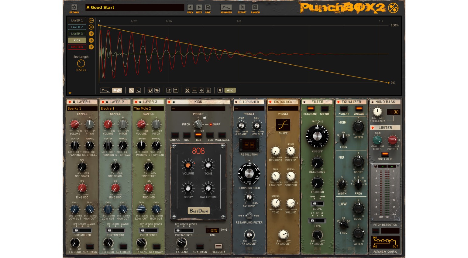 PunchBox 2: D16 Groups Kick-Synthesizer schlägt jetzt richtig zu