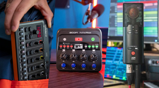 Deals der Woche von Roland, Zoom und Aim Audio