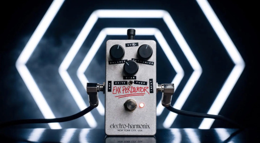Der EHX Percolator greift auf eine, mit Kleber verschmierte Schaltung aus einer Audio-Werkstatt in Milwaukee aus den 1970er Jahren zurück.