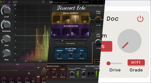 FlowFilter, Tesseract Echo, Lil' Doc: Drei starke Freeware Plugins der Woche